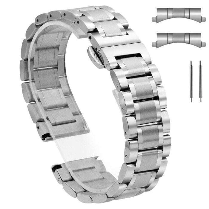 Universal Stainless Steel Link Watch Straps NZ for 16mm Lug Width