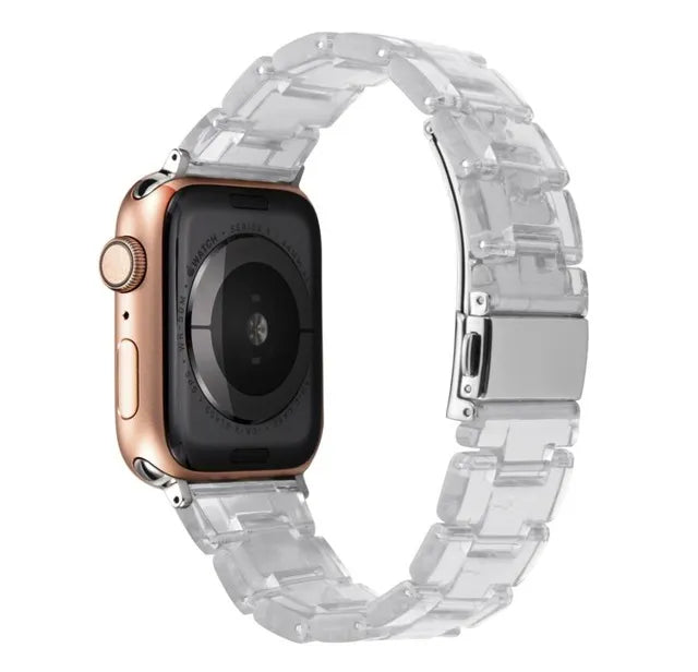 clear-kogan-active+-ii-smart-watch-watch-straps-nz-resin-watch-bands-aus