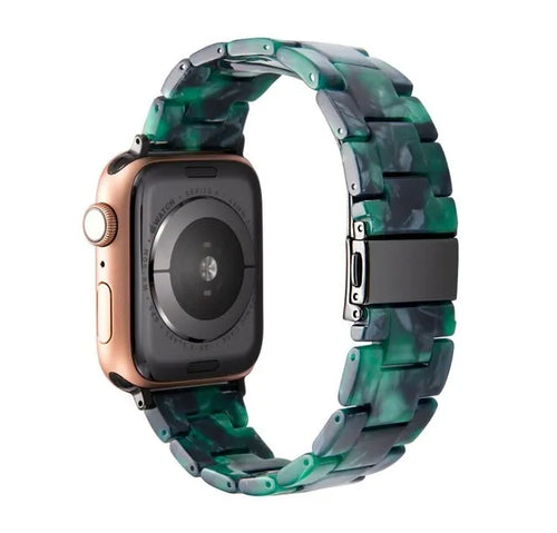 emerald-green-ticwatch-e2-watch-straps-nz-resin-watch-bands-aus