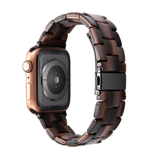 woodgrain-samsung-galaxy-watch-4-(40-44mm)-watch-straps-nz-resin-watch-bands-aus