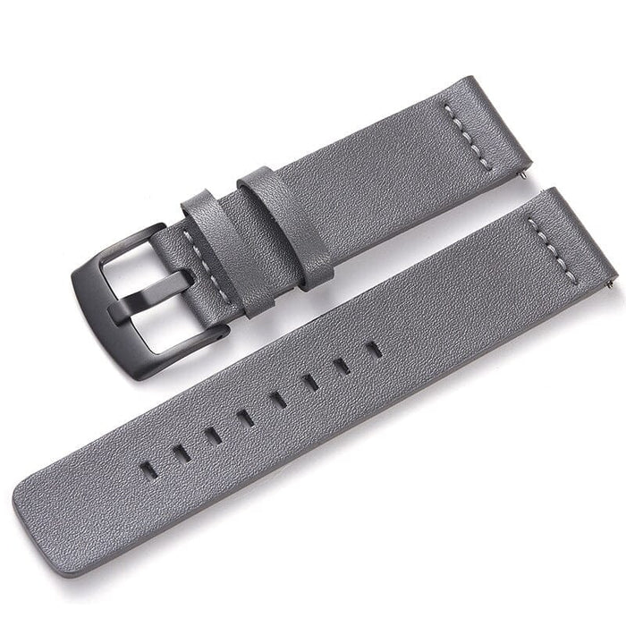 grey-black-buckle-ticwatch-e2-watch-straps-nz-leather-watch-bands-aus