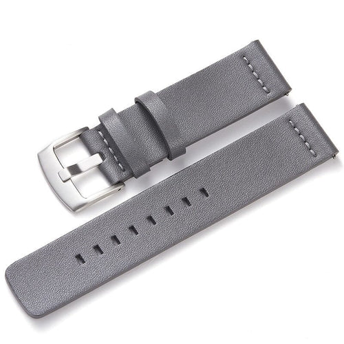 grey-silver-buckle-samsung-galaxy-watch-active-2-(40mm-44mm)-watch-straps-nz-leather-watch-bands-aus