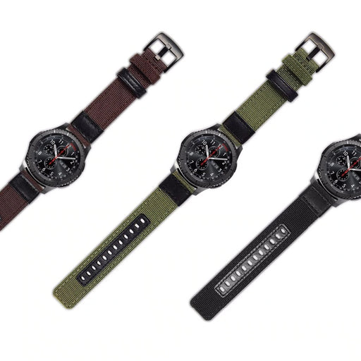 black-polar-ignite-watch-straps-nz-nylon-and-leather-watch-bands-aus
