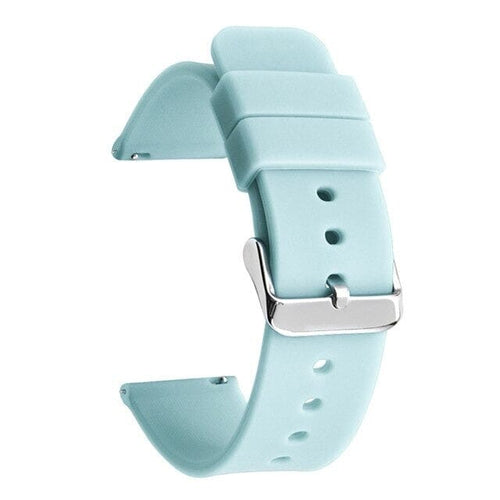For Huawei Band 8 / Band 7 / Honor Band 6 Silicone Watch Strap Integral  Texture Watch Band with Case - Sky Blue Wholesale