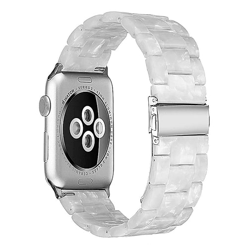 pearl-white-huawei-honor-s1-watch-straps-nz-resin-watch-bands-aus