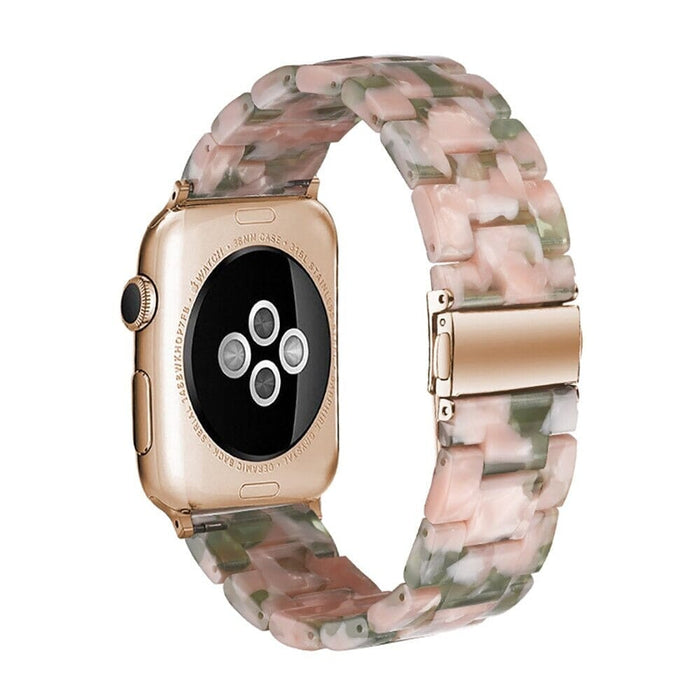 pink-green-fitbit-charge-5-watch-straps-nz-resin-watch-bands-aus