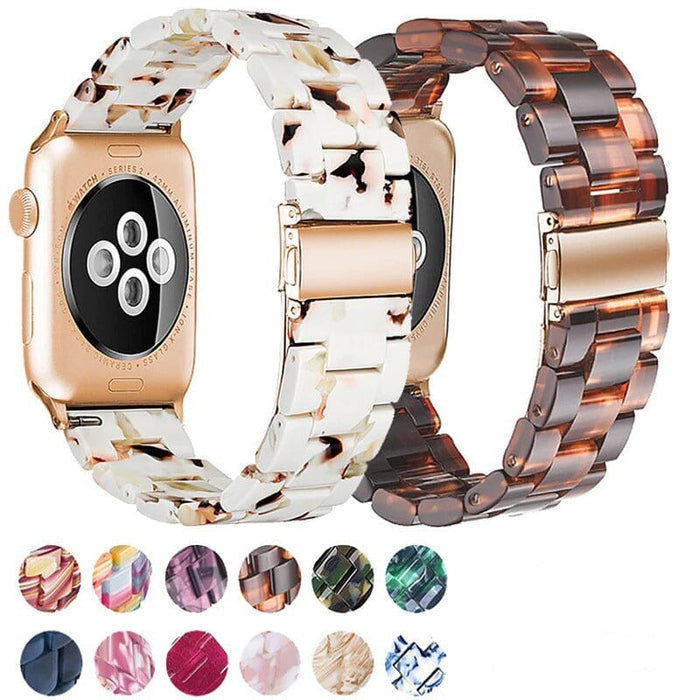 0 - Nougat Stylish Resin Watch Straps compatible with all Pin Style Watches! NZ