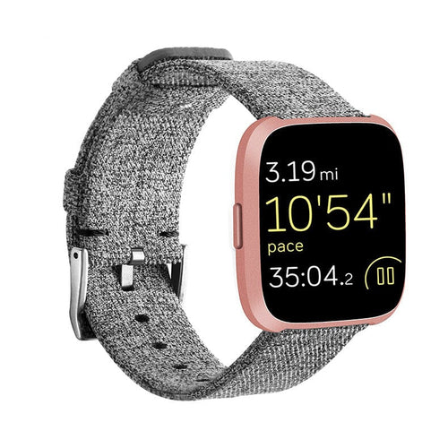 fitbit-versa-watch-straps-nz-sense-canvas-watch-bands-aus-grey