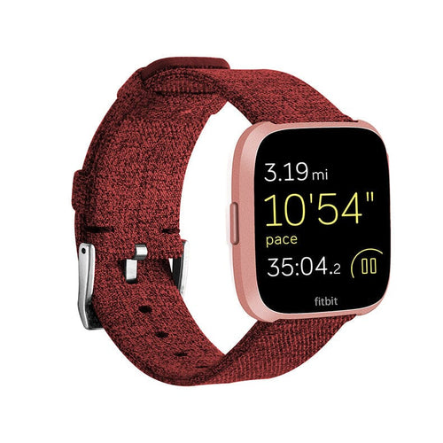 fitbit-versa-watch-straps-nz-sense-canvas-watch-bands-aus-red