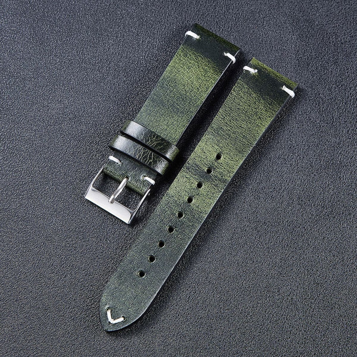 green-google-pixel-watch-2-watch-straps-nz-vintage-leather-watch-bands-aus