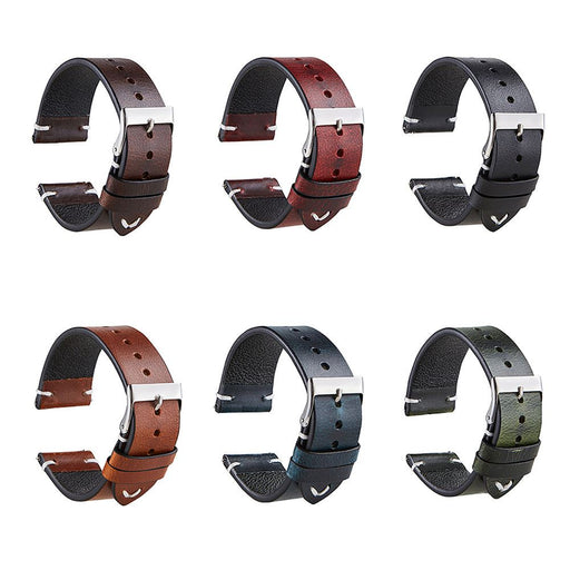 black-huawei-honor-magic-honor-dream-watch-straps-nz-vintage-leather-watch-bands-aus