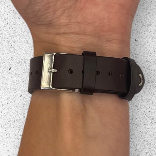 dark-brown-coros-apex-2-pro-watch-straps-nz-vintage-leather-watch-bands-aus