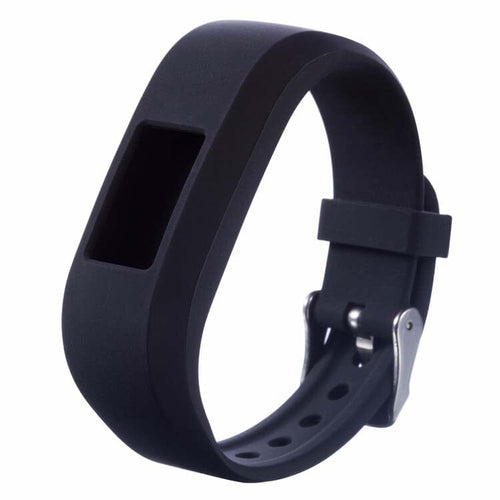 Blue Grey Replacement Silicone Watch Strap compatible with the Garmin Vivofit 3/JR & JR2 NZ