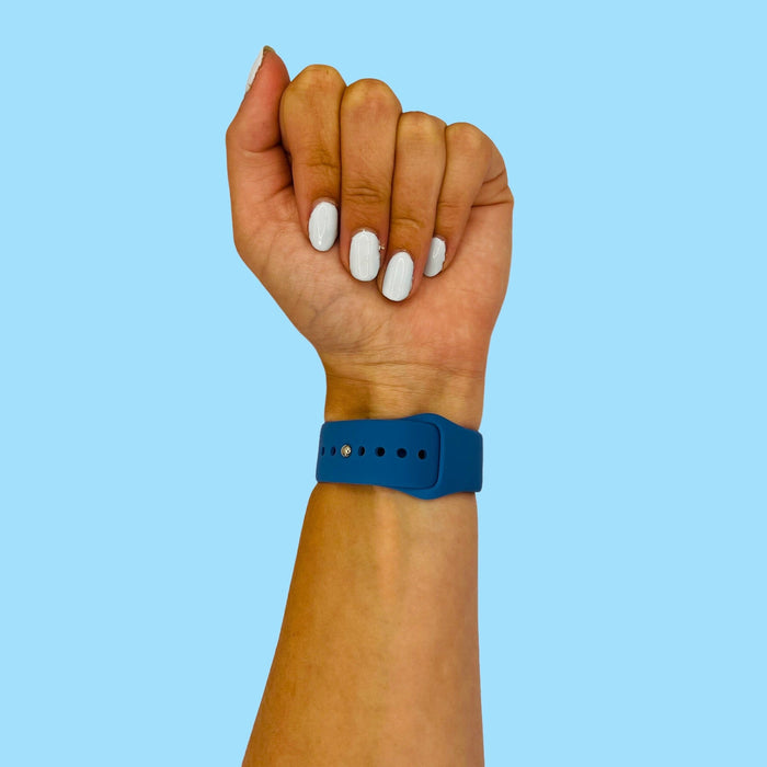 blue-garmin-forerunner-55-watch-straps-nz-silicone-button-watch-bands-aus