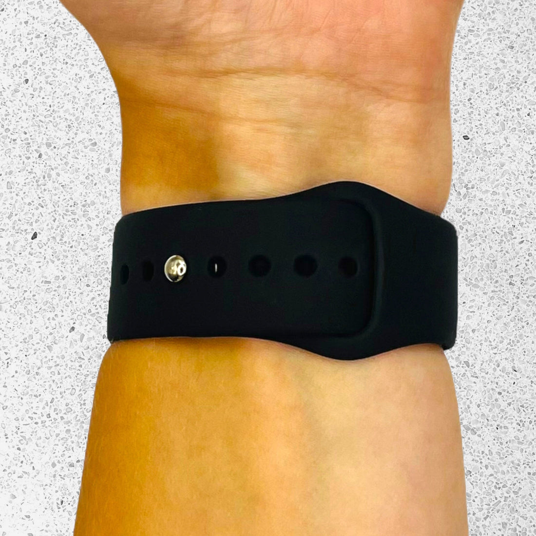 black-fitbit-charge-5-watch-straps-nz-silicone-button-watch-bands-aus