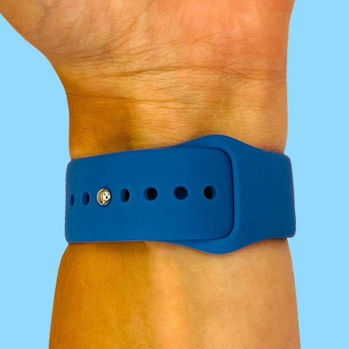 blue-huawei-watch-gt2e-watch-straps-nz-silicone-button-watch-bands-aus