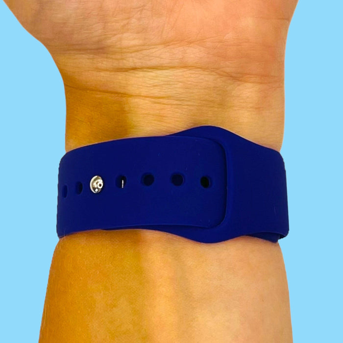 navy-blue-huawei-gt-42mm-watch-straps-nz-silicone-button-watch-bands-aus
