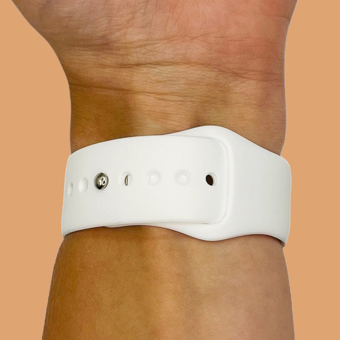 white-huawei-watch-3-watch-straps-nz-silicone-button-watch-bands-aus