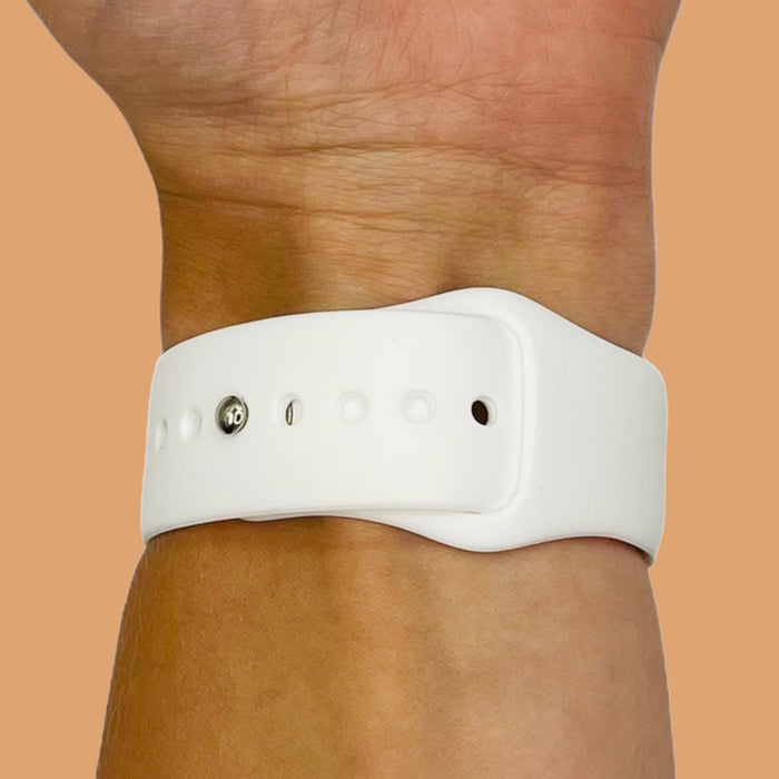 white-garmin-quatix-5-watch-straps-nz-silicone-button-watch-bands-aus